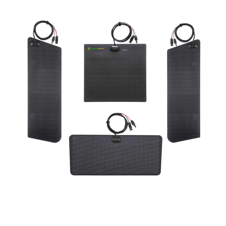 Panneau solaire Scoop 110 W 12 V + autocollant de capot en vinyle Toyota 4Runner 4e et 5e générations (2003-2024) avec prise d'air - 2