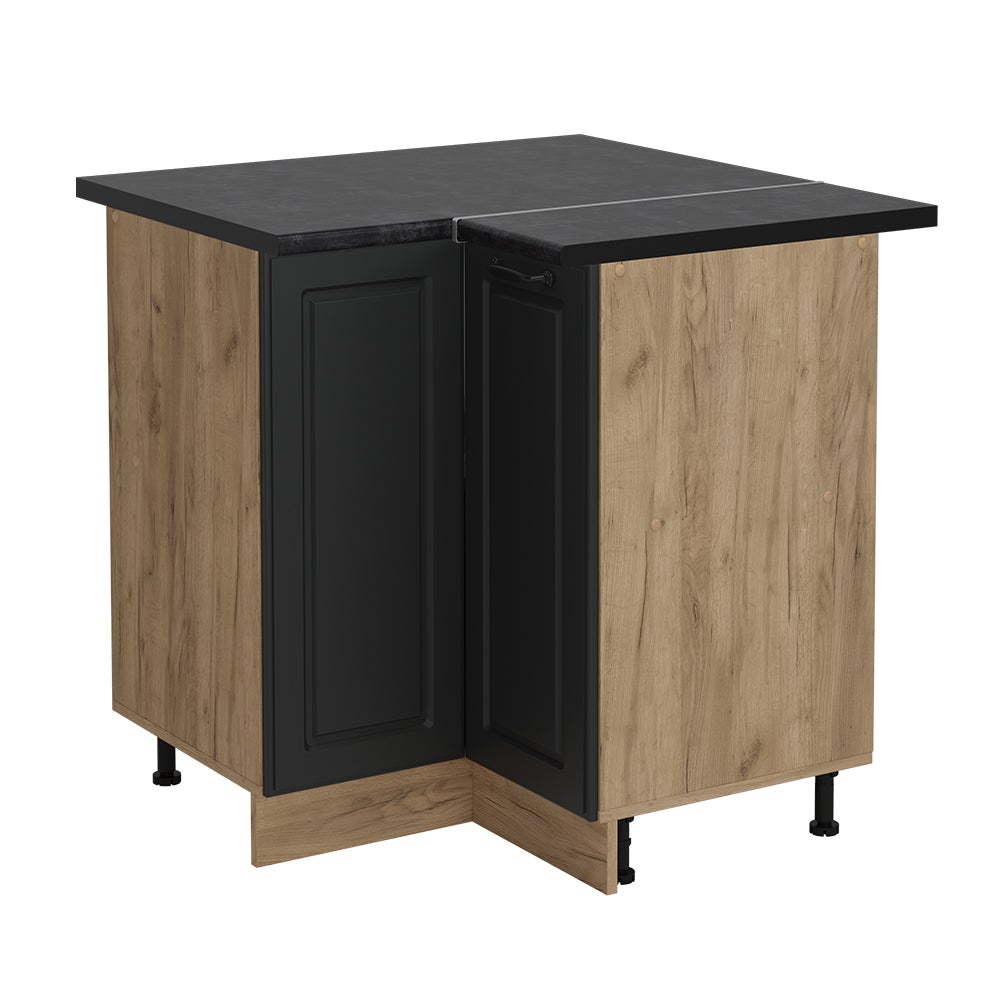 Vicco Szafka narożna R-Line, Antracytowy domek wiejski, 75.6 cm , BP Antracyt