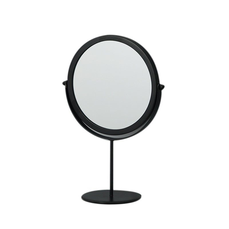 Lustra stołowe Obrotowe lustro metalowe - Lustro na regulowanym stojaku - 19 cm