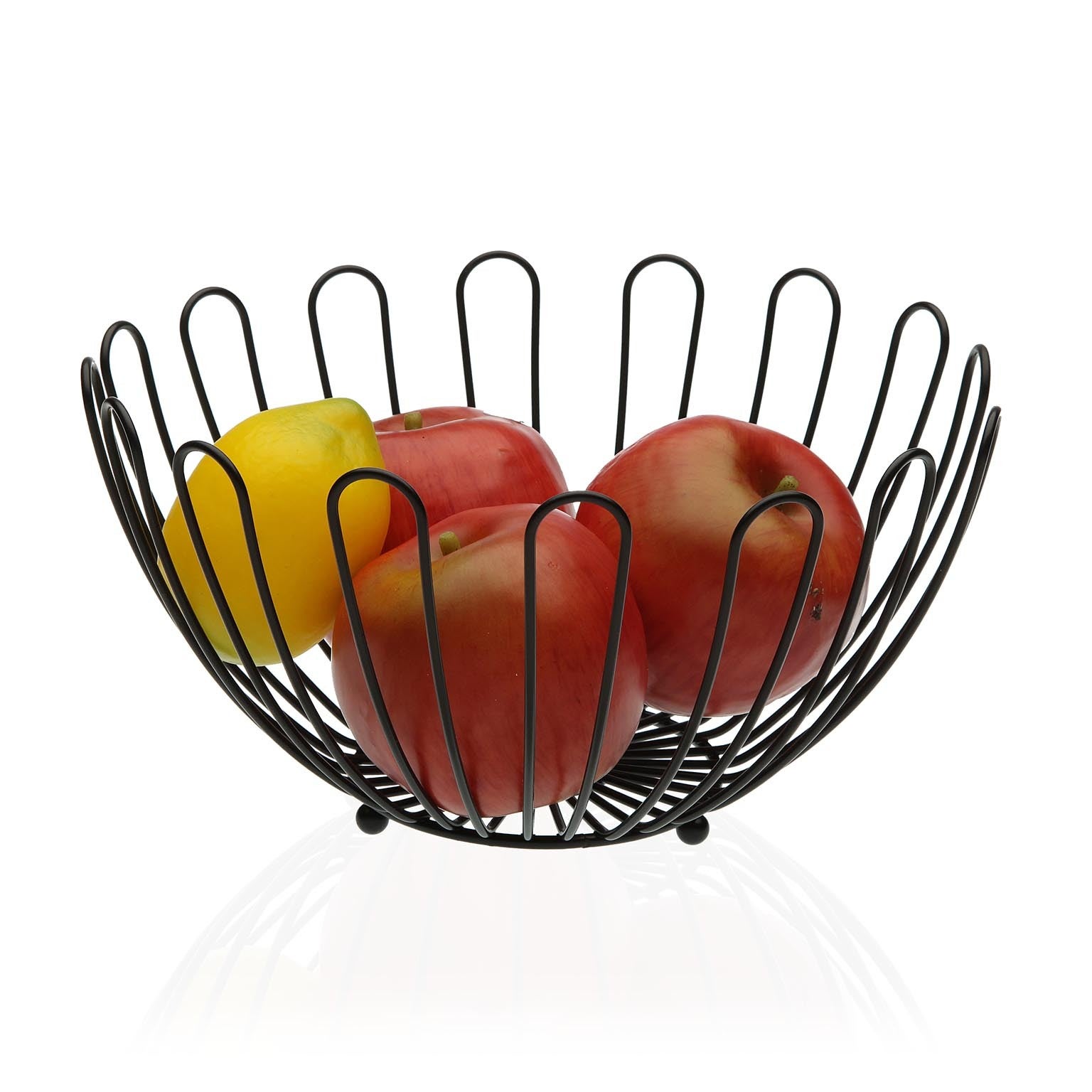 SECFOU Bol à Fruits Porcelaine Élévé Plat à Bonbons Décoratif Pour