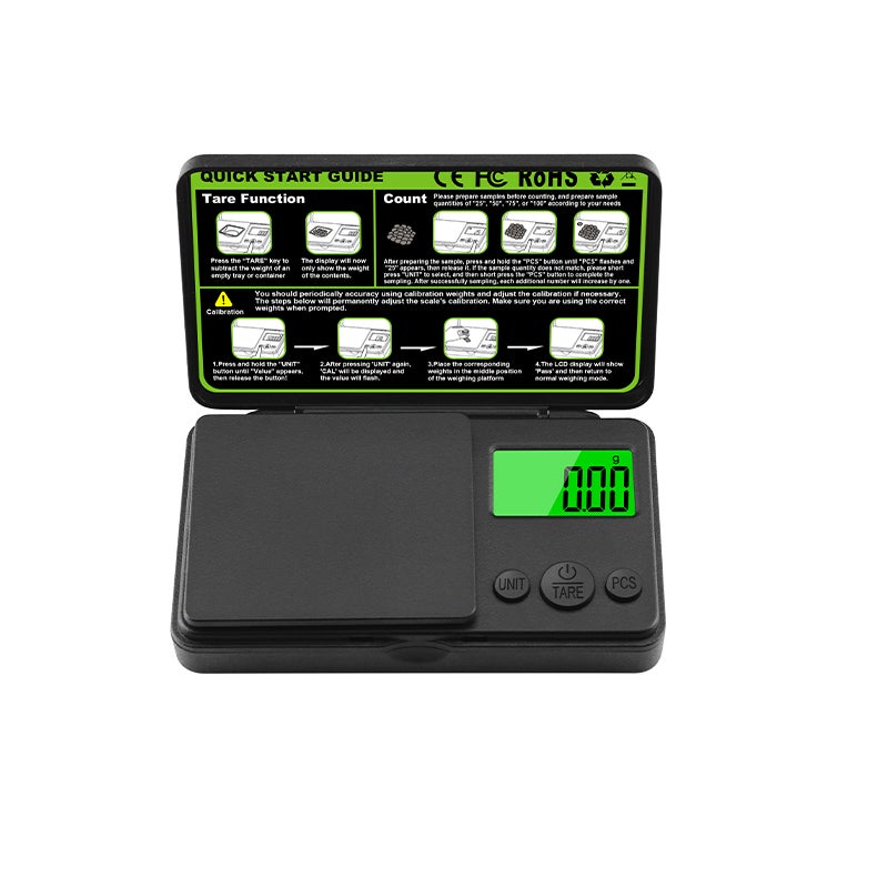 CX-555 Digital Jewelry Scale: 300g x 0.01g Precision - 7
