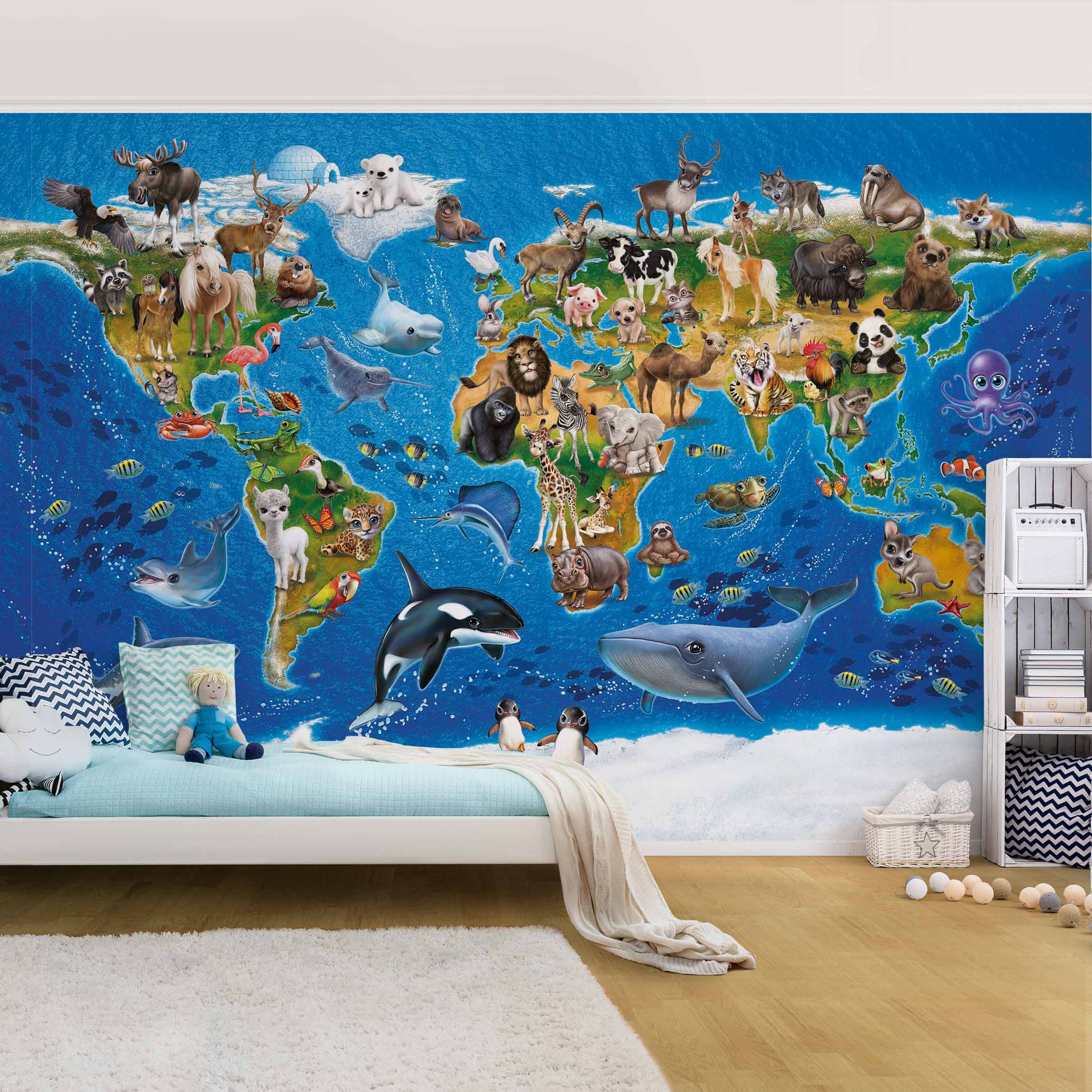 PLIGREAT Confezione da 2 arazzi da parete vintage per libreria, classico arazzo da biblioteca con nappe, arazzo verticale da parete con gatti, per camera da letto, soggiorno, decorazione per la casa