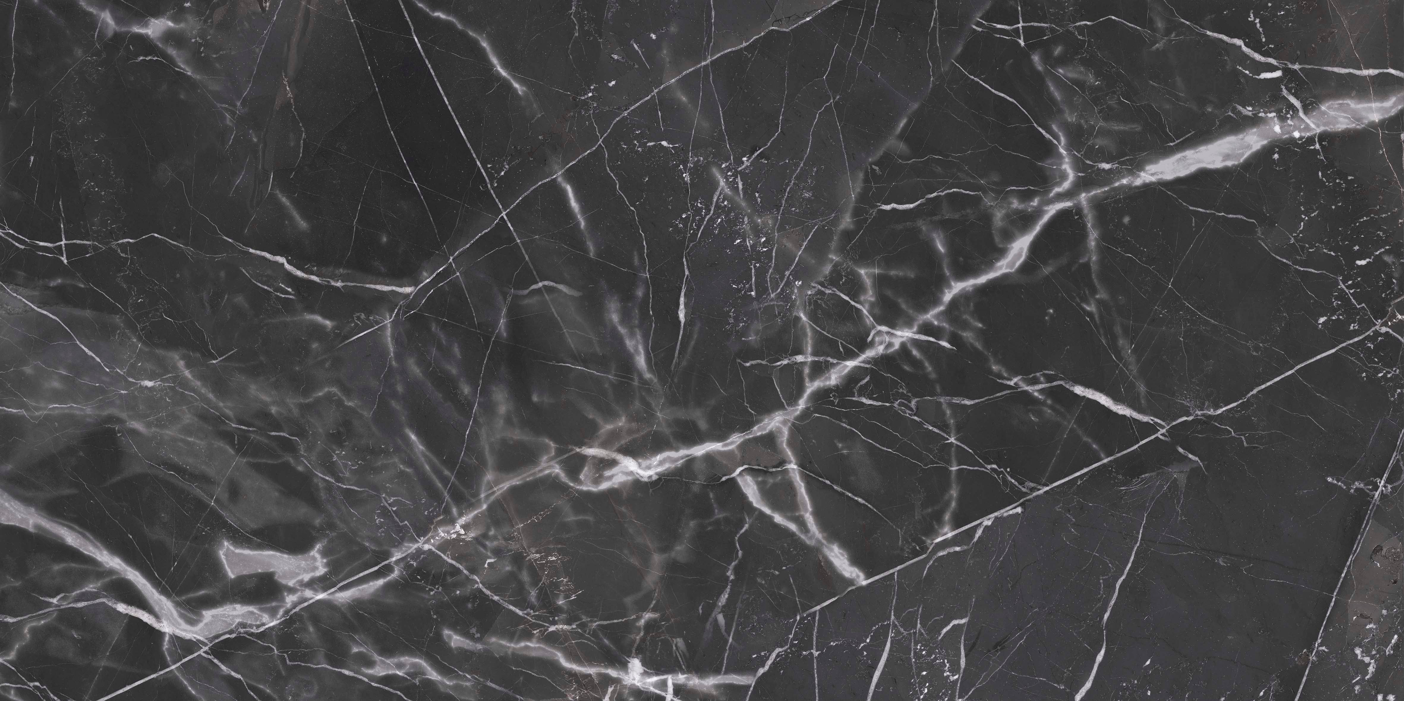Carrelage sol/mur effet marbre gris foncé BLACK CALACATTA l.120 x L.60 cm MAJORCA TIFFANY - 4