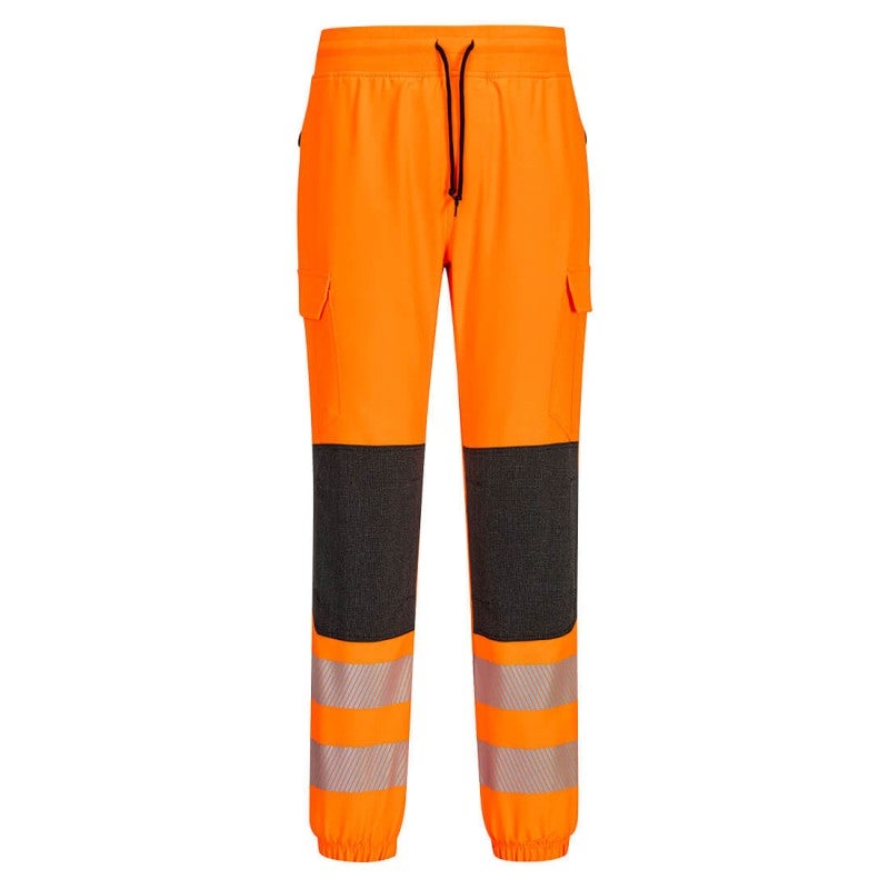 Pantalones PW3 Hi-Vis Flexi Jogger Para Trabajo / M / Amarillo-Negro