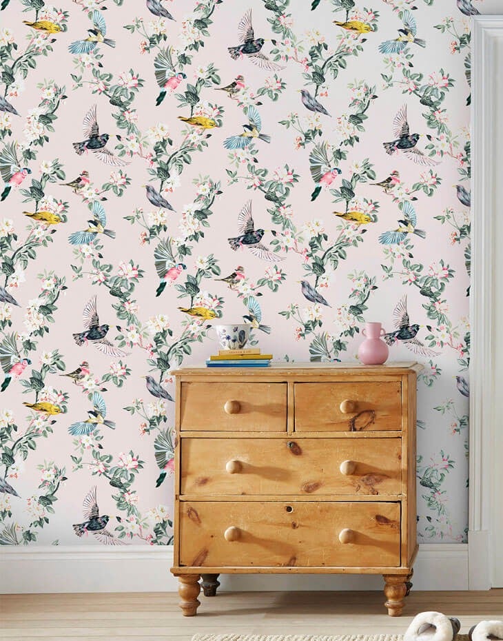 Joules Tapeta filzelinowa HANDFORD GARDEN 10 m x 52 cm