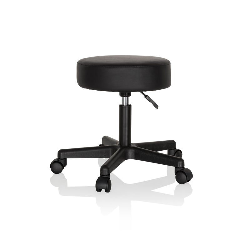 Obrotowy stołek OPERATOR I Czarny hjh OFFICE