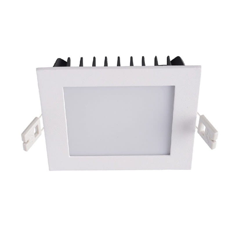 Oprawa stropowa sufitowa wpuszczana Gobby biała LED 12W 3000K 1200lm wym: 14 x 14 cm kwadratowa Italux