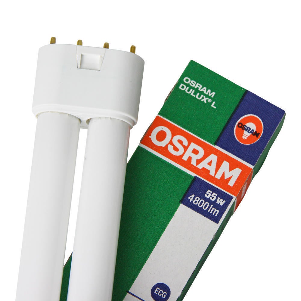 Lámpara fluorescente Dulux L 55W/840 2G11 | Leroy Merlin
