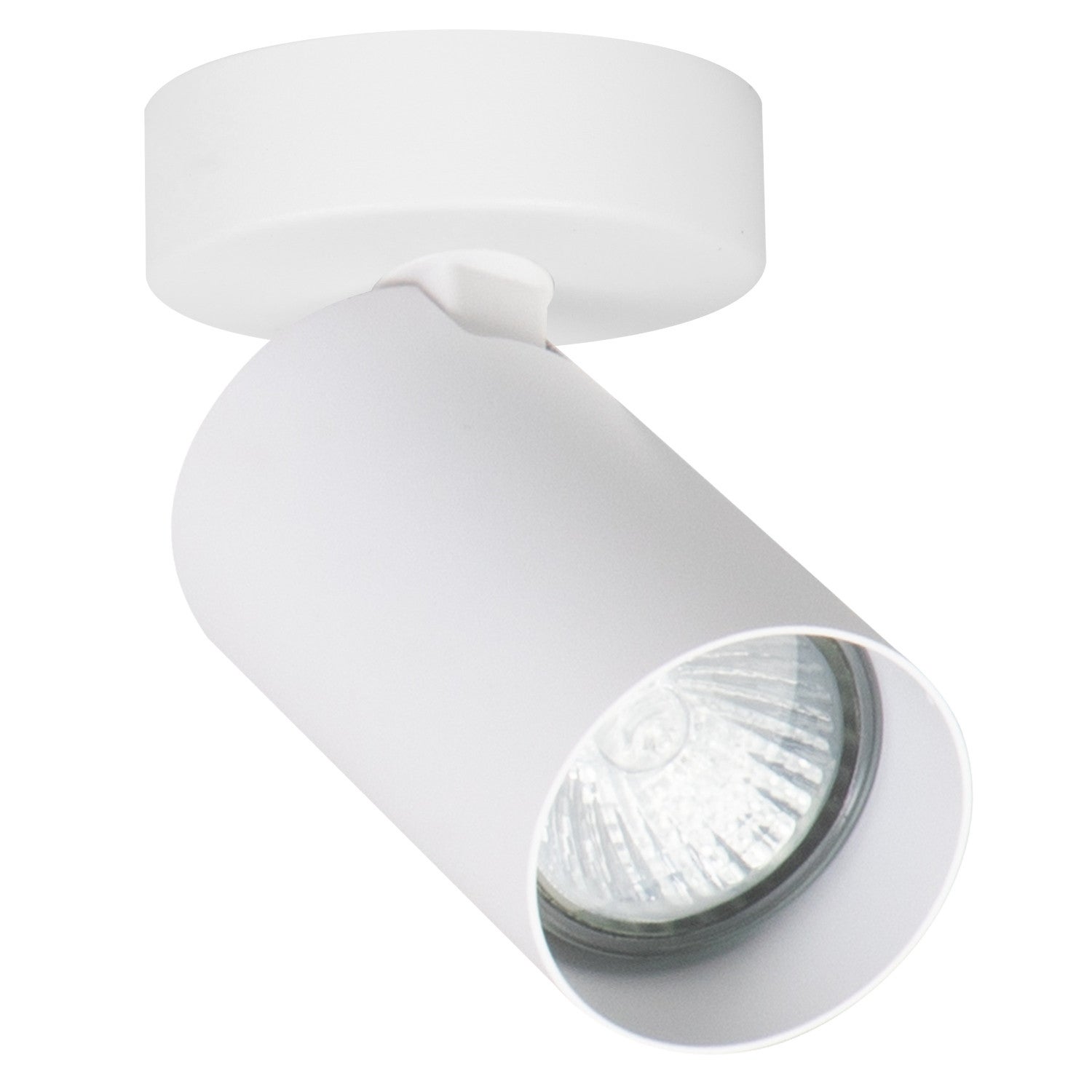 Reflektor sufitowy spot natynkowy Alasa okrągły biały 1xGU10x10W wym: 10 x 7 x 7 cm metal Alfa