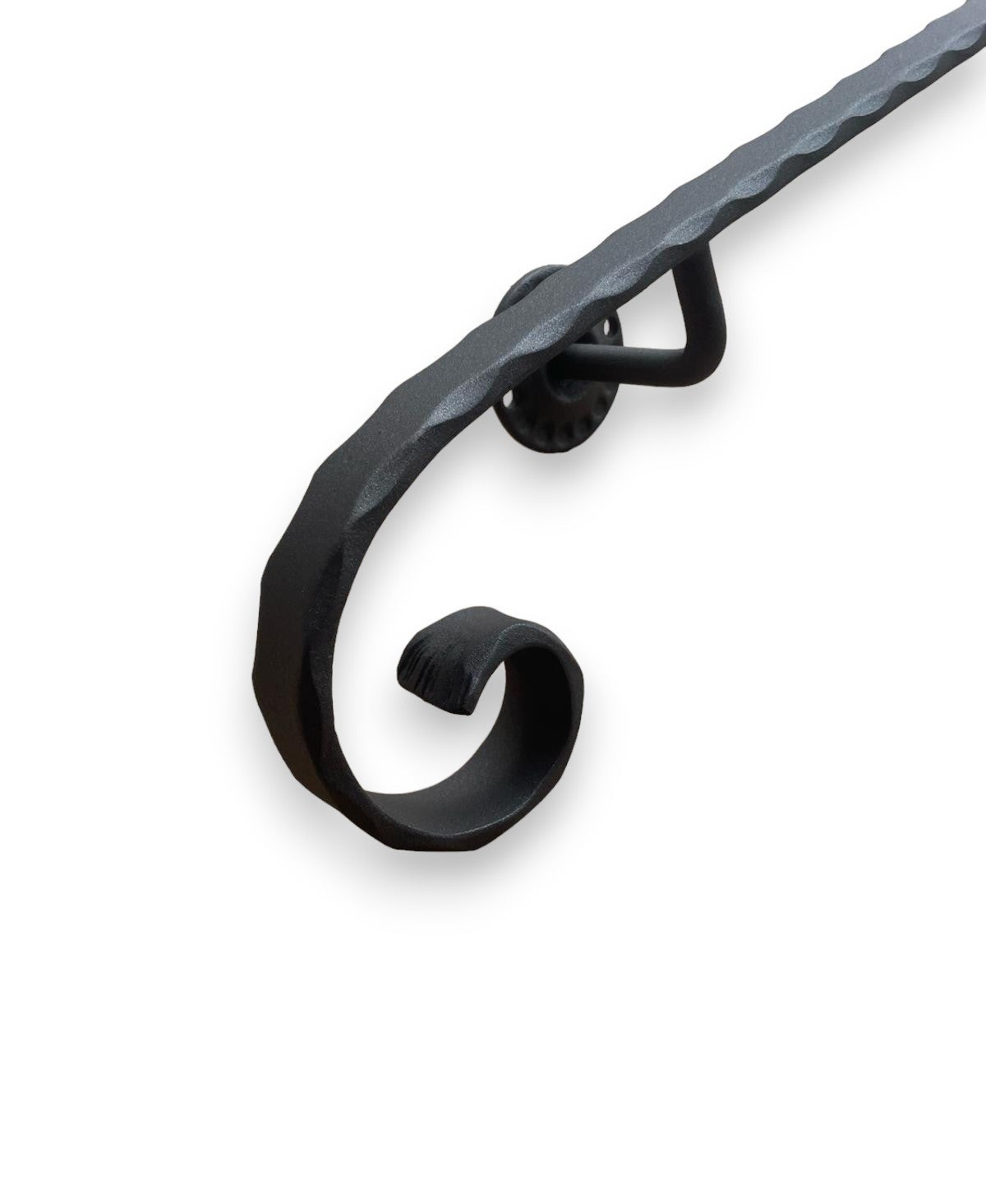 Corrimano In Ferro Modello Positano - Diametro 25mm, Lunghezze Da 50 A 400cm, Colore Nero Antracite - Foto 5