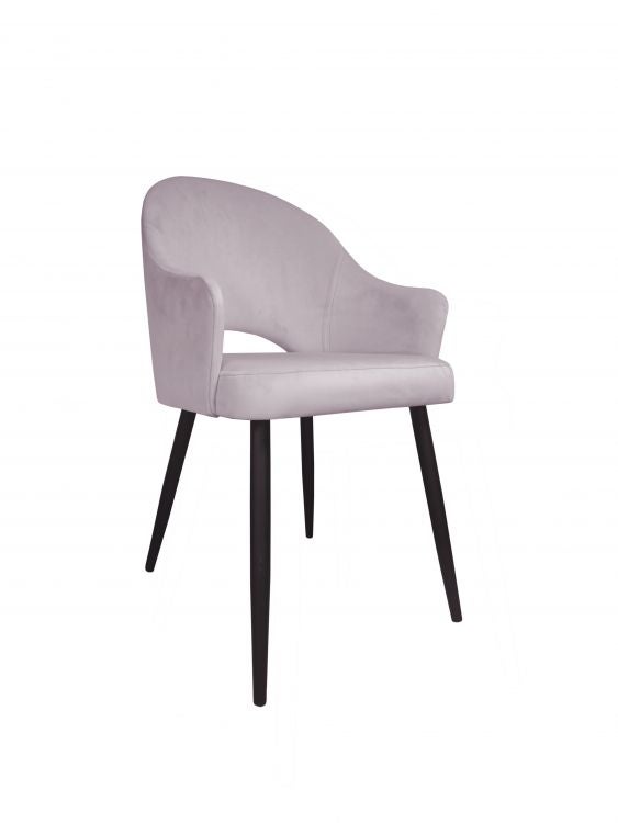 Krzesło JENISEJ VELVET jasno różowe