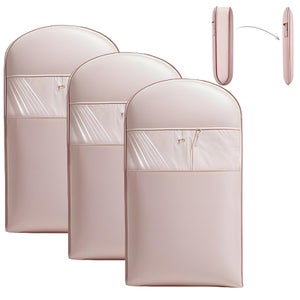 Portaabiti Pieghevole Antipolvere 152x60x10cm - Con Finestra Trasparente, Cerniera | Per Viaggi E Conservazione