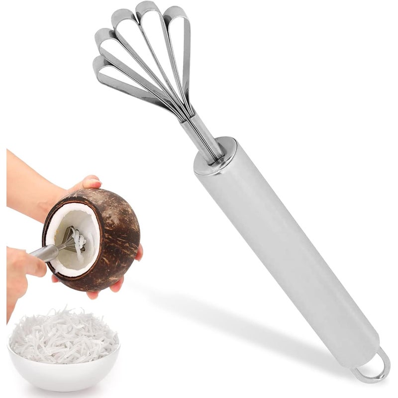 Narzędzia kokosowe, wielofunkcyjne narzędzia do rozdrabniania kokosa ze stali nierdzewnej do domowej kuchni