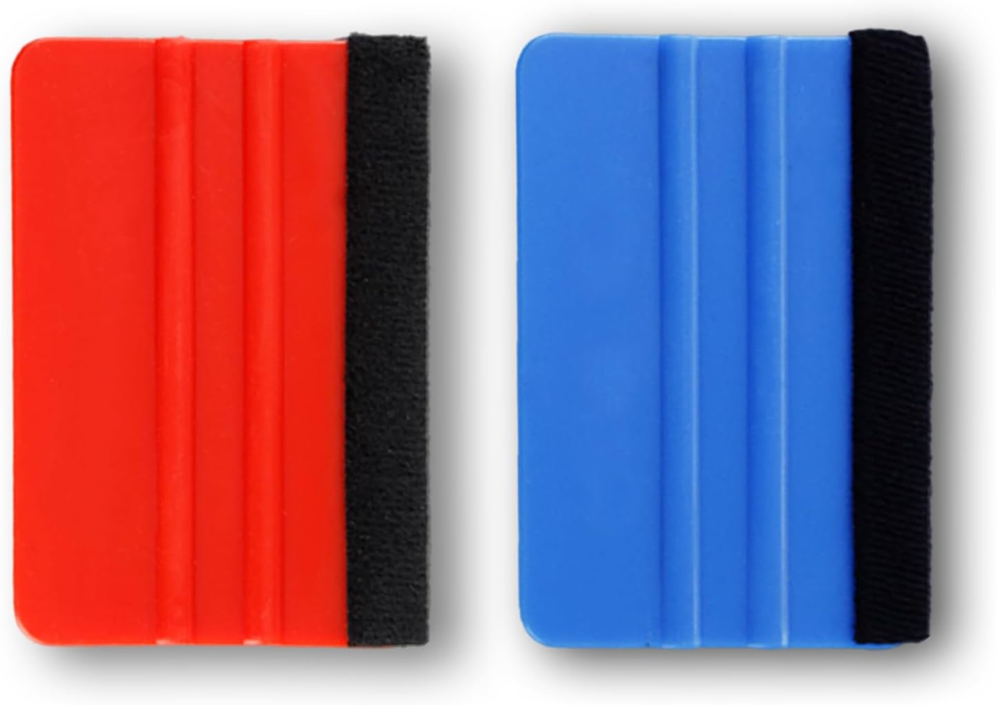 Lot de 2 raclettes avec Bord en Feutre raclette avec Bord Fibre pour ...