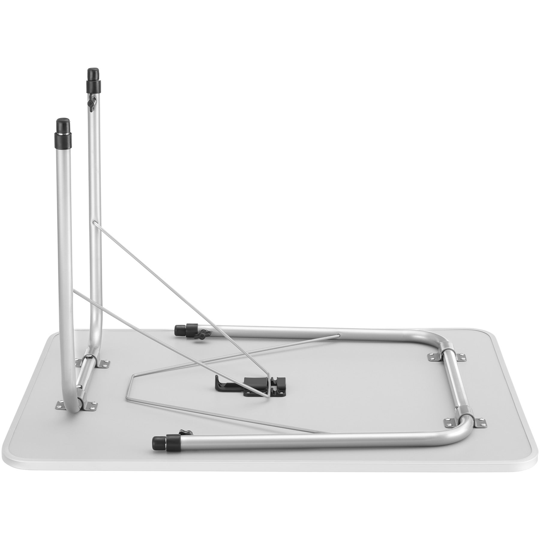 Table à manger de jardin rectangulaire en MDF Gris 2 places - 4