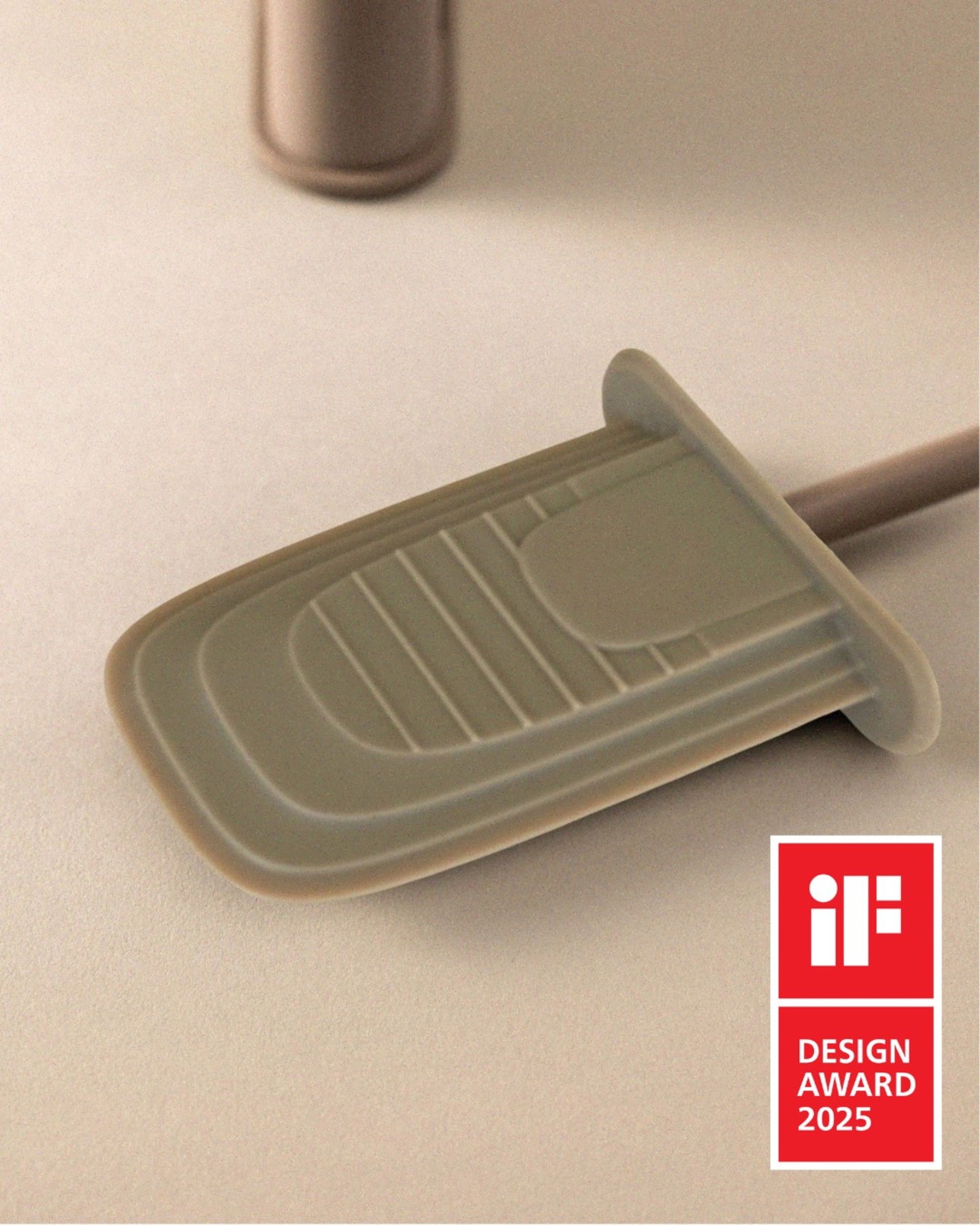 COSMIC Brosse de Toilette en Silicone au Design Flexible et Ultrafine. Porte-brosse de Sol ou Mural pour WC. Porte-brosse - 4