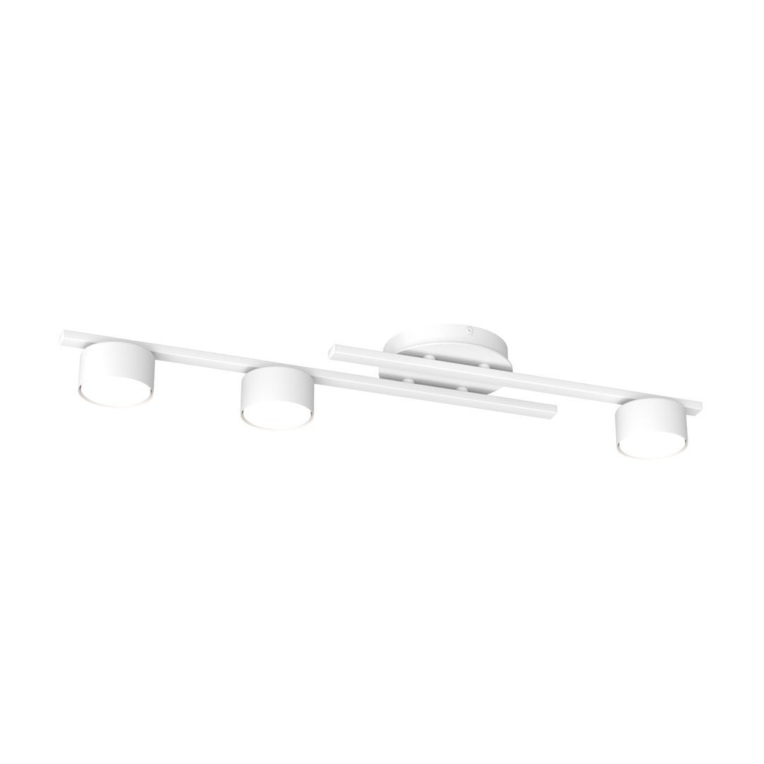 Lampa wisząca FRAGMENT biała 3xGX53x10W metal wym:9,5x73x14cm IP20 Emibig