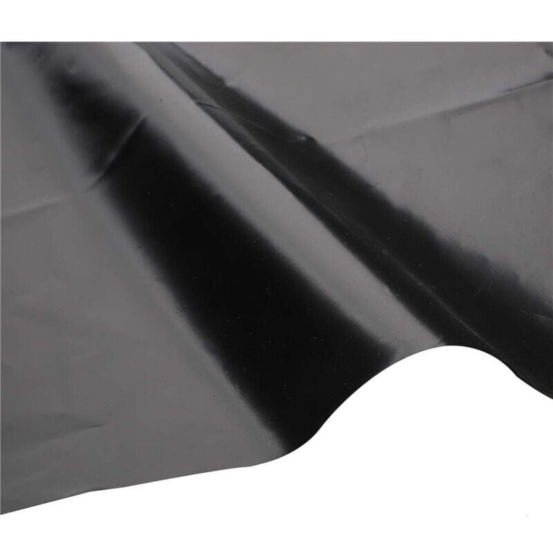 Bâche Bassin HDPE 3x3m Noir - Étanche pour Étang à Poissons, Fontaine, Jardin Aquatique et Ruisseaux | Leroy Merlin - 5