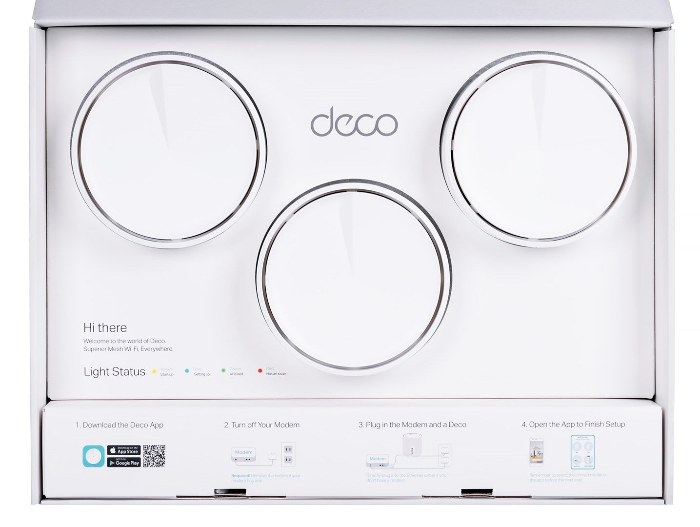 Routeur Wifi TP-LINK Deco X50 pack 3 - AX3000 - 7