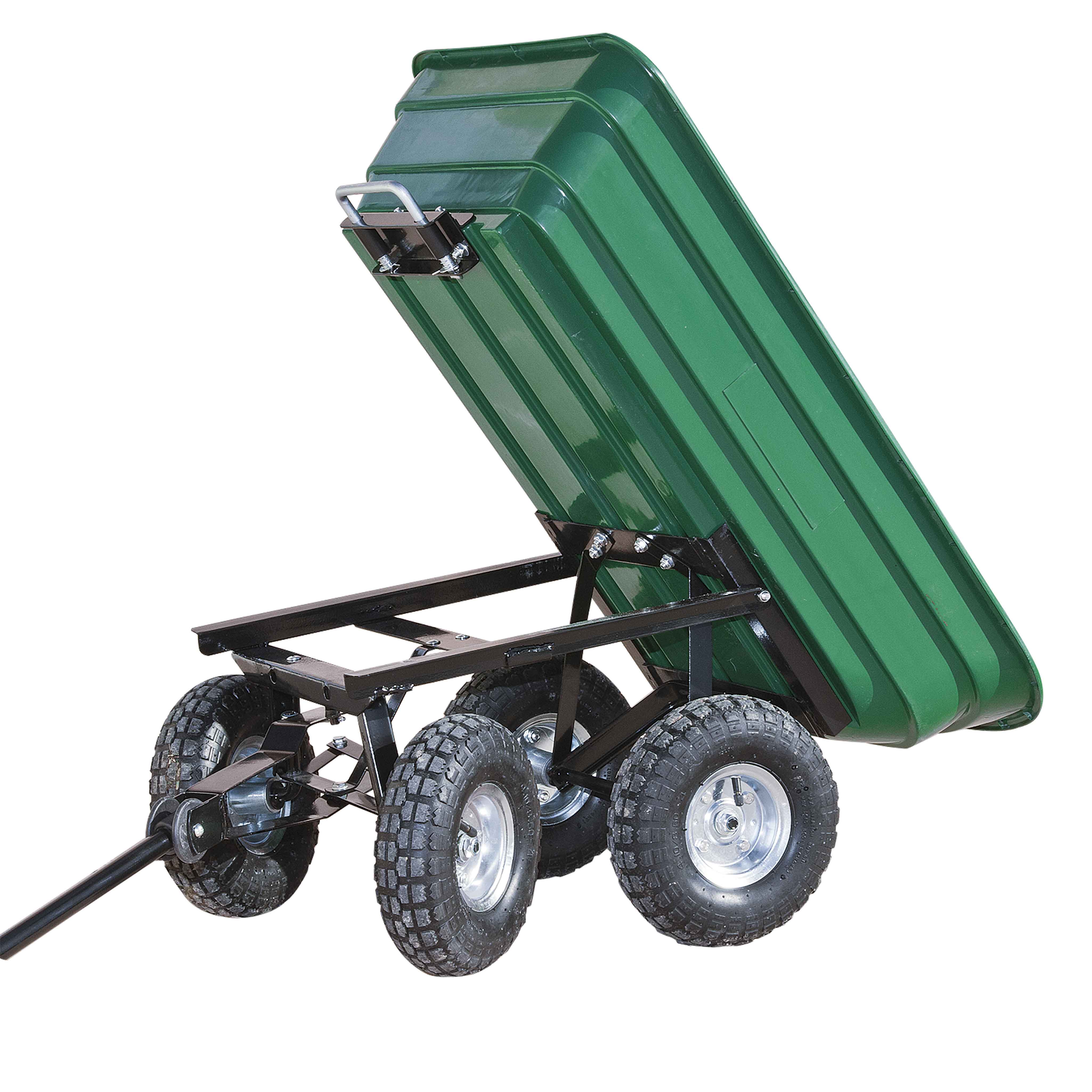 Chariot remorque de jardin 52 litres WERKA PRO - 2