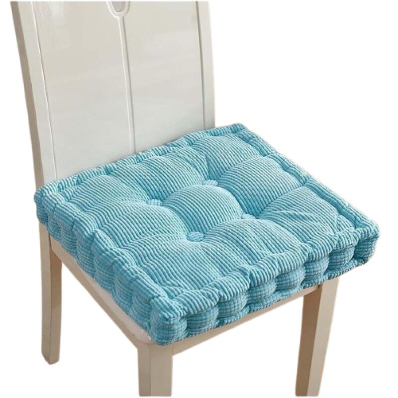 40*40 cm 1 sztuka niebieski aksamitny dywanik podłogowy do medytacji z ziarnami kukurydzy kwadratowa poduszka na siedzisko salon balkon mata tatami do
