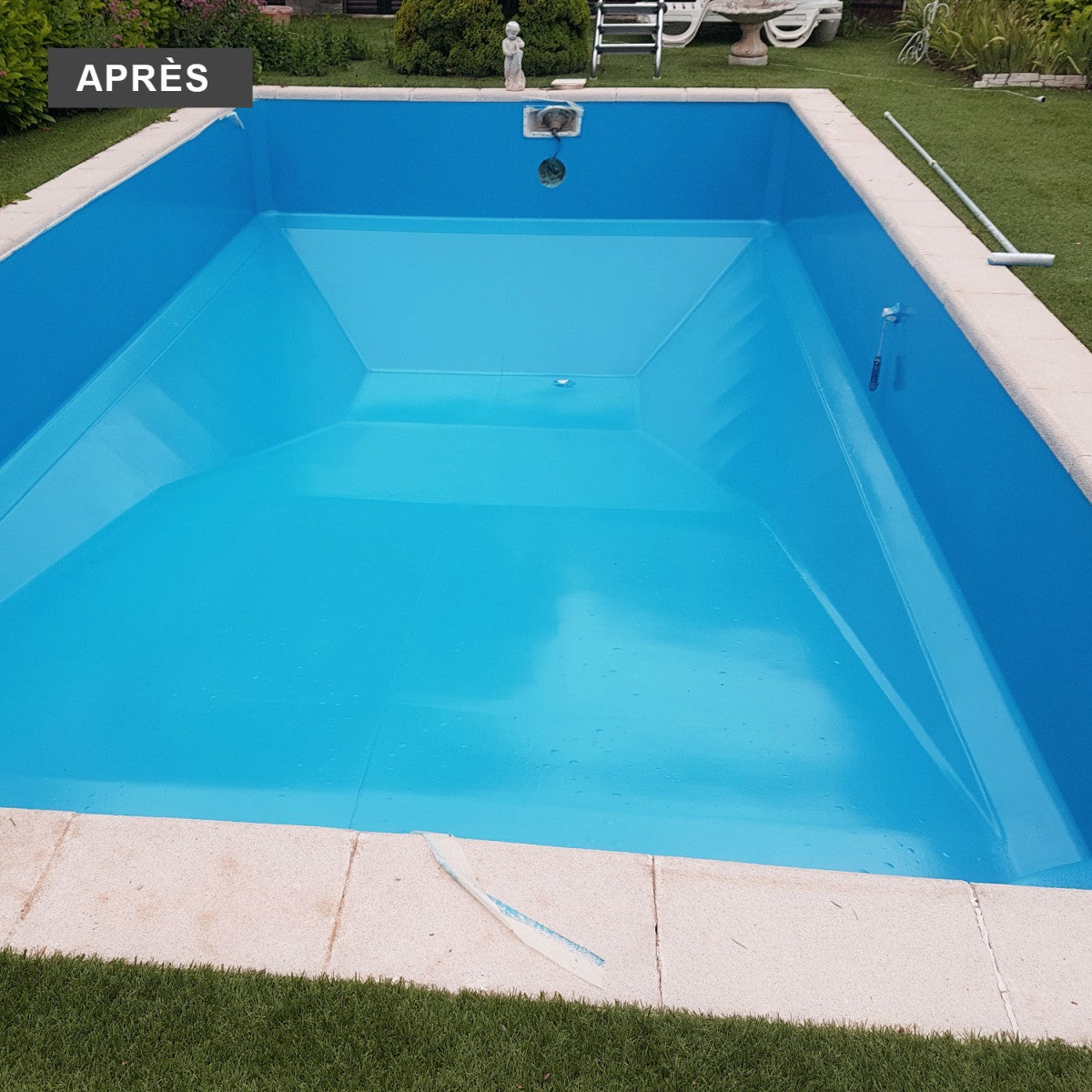 Pintura para piscinas y depósitos de fibra de vidrio - ARCAPOOL - 175 - 5 kg (hasta 15m² para 2 capas) Blanco Perla - RAL 1013 - ARCANE INDUSTRIES - 8
