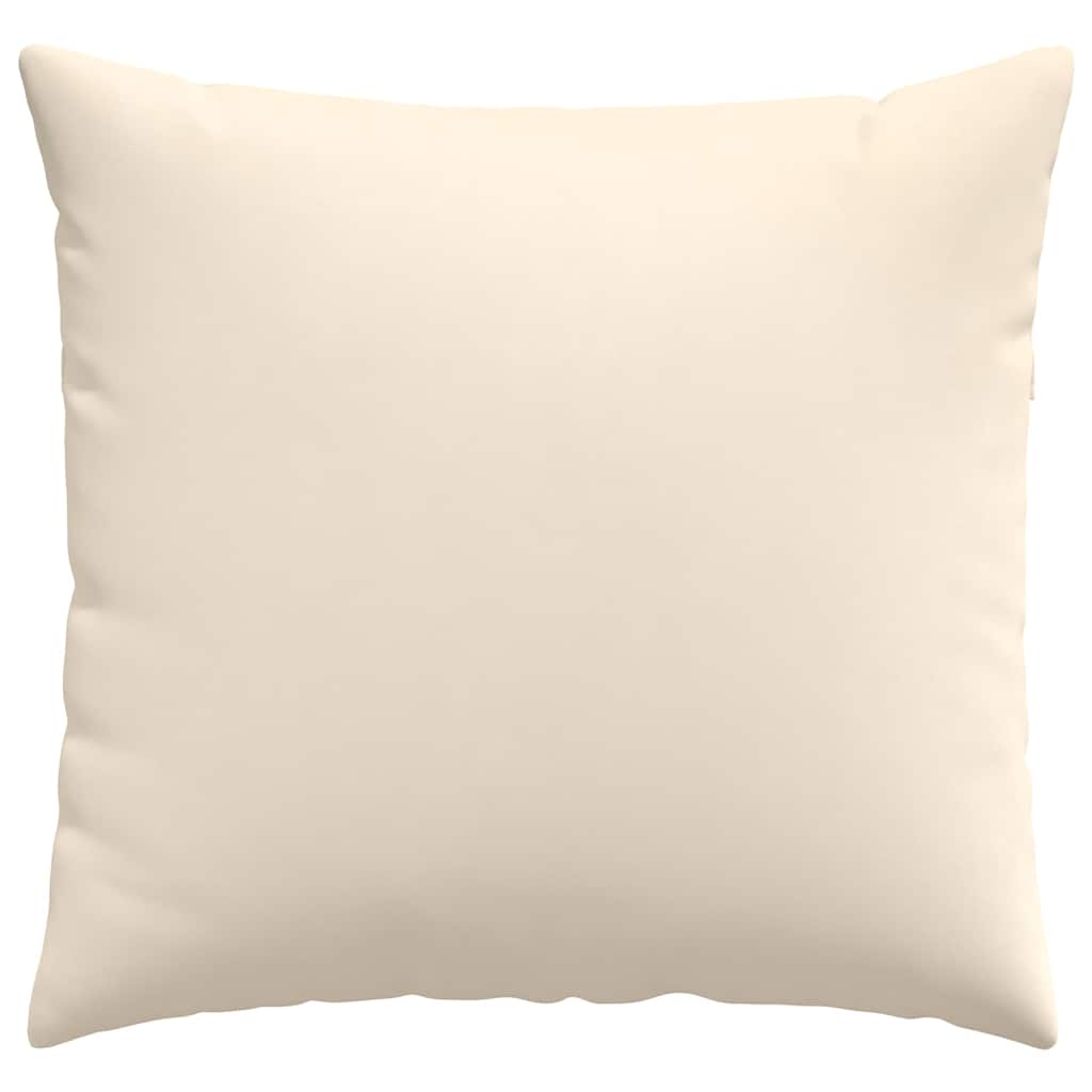 Coussins de canapé 2 pcs Beige 50 x 50 cm tissu vidaXL - 6