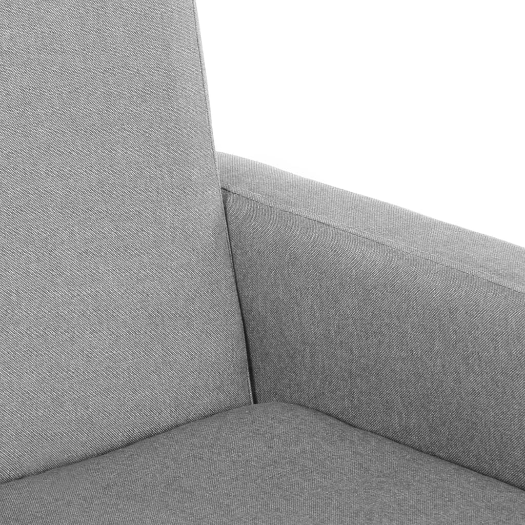 Chaise à bascule | Rocking chair | Fauteuil à bascule | Fauteuil de relaxation Gris clair Tissu201747 - 6