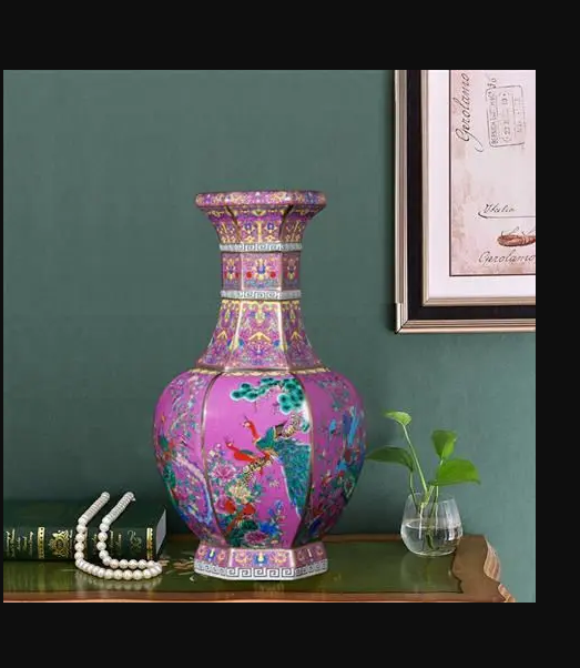 Vase En Céramique Rustique Bronze – 17x19 Cm, Décoration Wabi-sabi Pour Intérieur, Bureau, Cadeau
