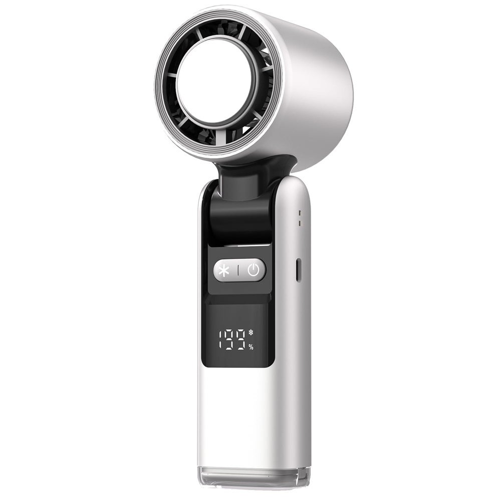 Przenośny wentylator | Mała chłodziarka | Składane urządzenie chłodzące ze 100 prędkościami | Wydajne odświeżacze powietrza z wyświetlaczem LED