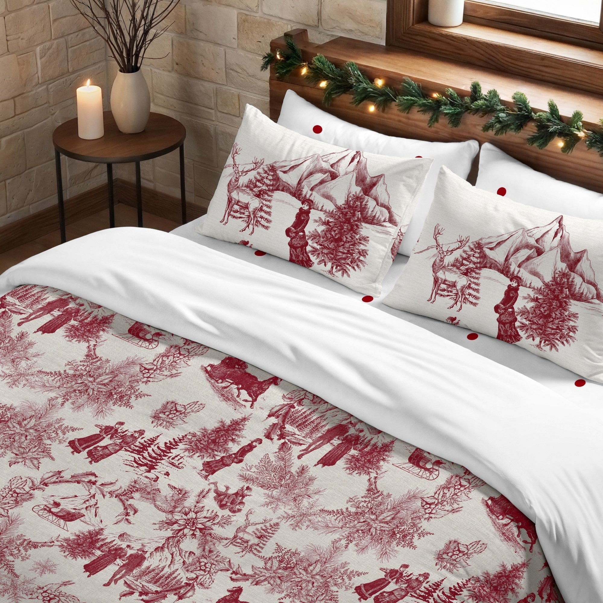 Housse de couette avec boutons-pression Laponia 60 140x200 cm - 4