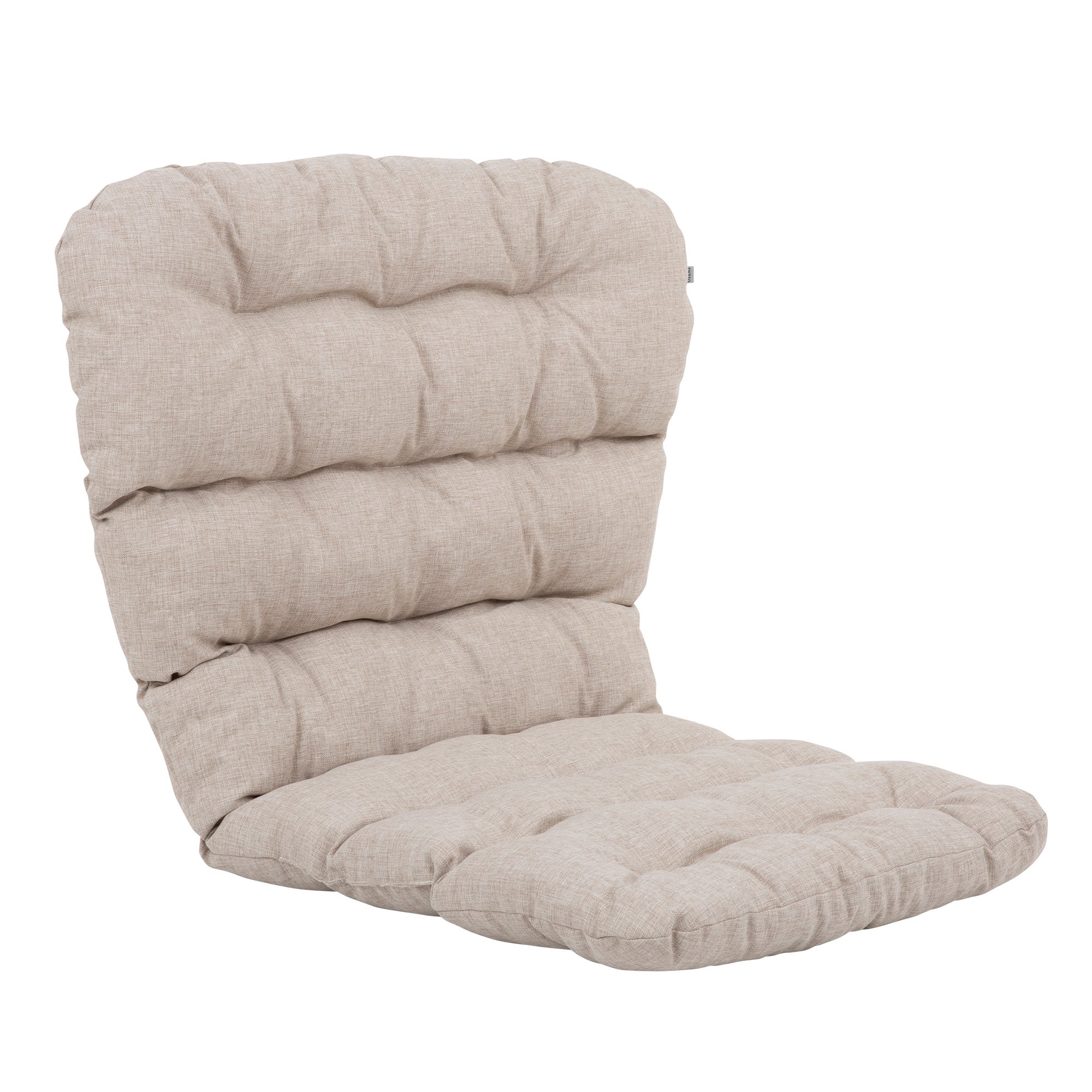 Poduszka na fotel ogrodowy 128 x 80 cm Folio beżowy PATIO