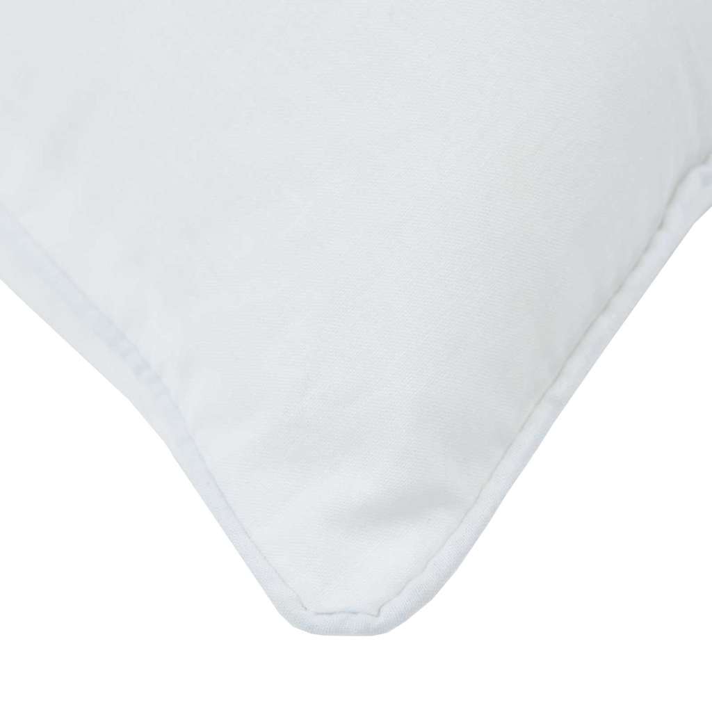 Couette avec oreiller 2 pcs | Duvet Blanc 135 x 220 cm Microfibre - 9