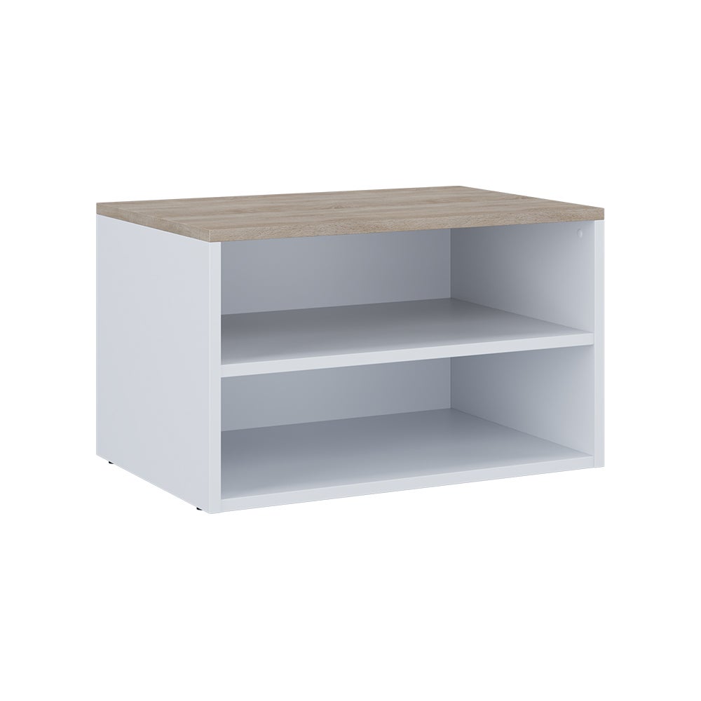 Vicco Komoda Betti, Biały/Sonoma, 60 x 36 cm z 2 przegrodami