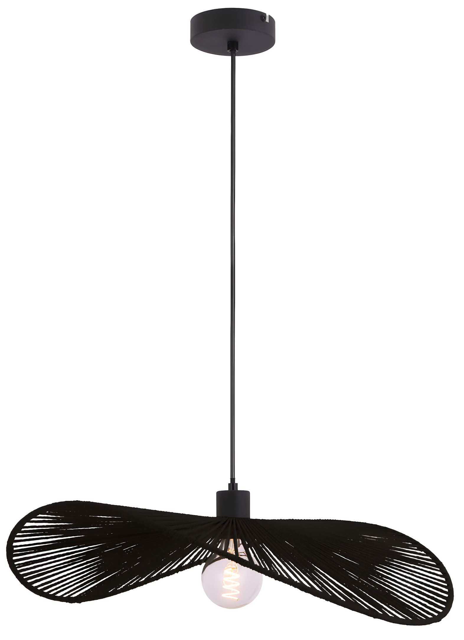 Lampa Sufitowa Toolight App1831-1Cp Czarny