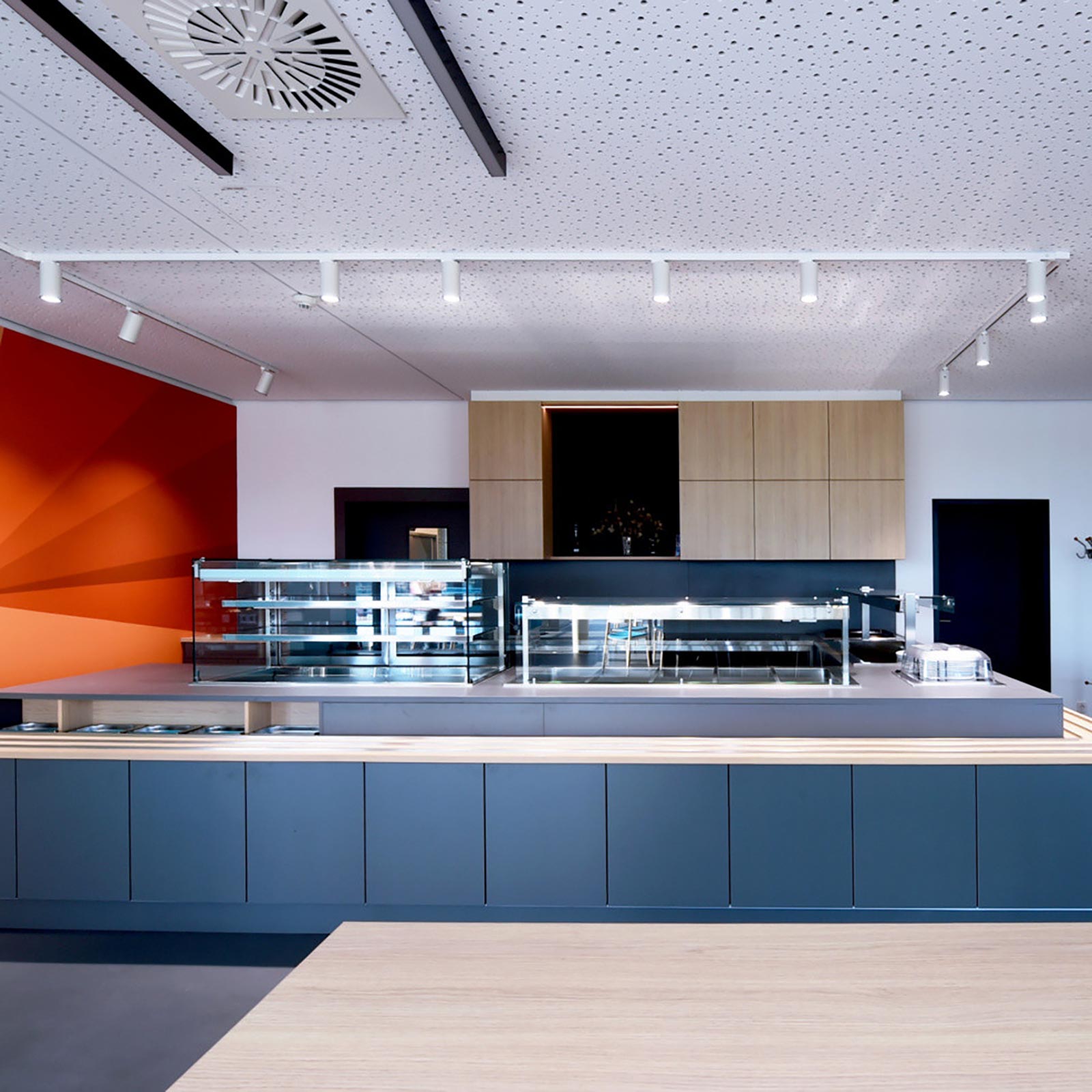 Faretto track binario trifase LED 20W proiettore orientabile luce spot 40 gradi illuminazione negozio vetrine sala espositiva 230V BIANCO 3000K - 5