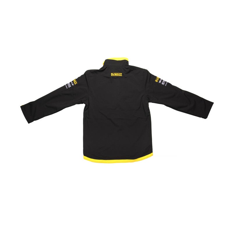 Veste Softshell YAMAHA TECH3 noir jaune TL DEWALT PROMOVIS GLA - 3