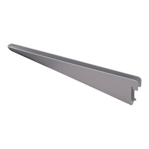 Crochet Crémaillère Alberts 300mm - Platine Ajustable - Acier Laqué Noir - Ø Crochet 8mm - Qualité Professionnelle