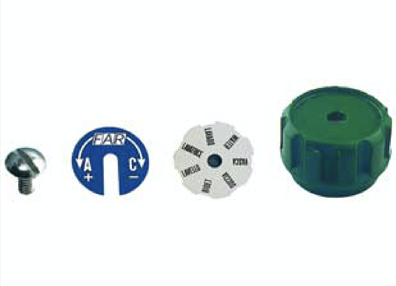 Kit avec manette disques et vis pour collecteurs FAR 8985 - Kit de ...