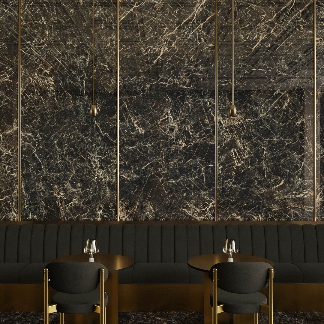 Manhattan Saint Laurent - Marmo Lucido 6 mm - Piastrelle 120x120 cm 6 mm - MAL 5006 120x120 GLOSSY 6 mm - 2