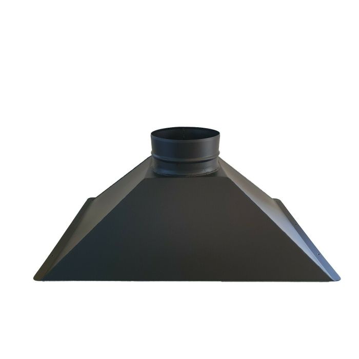 Okap piekarnika z grillem szer. 100 x gł. 65 x wys. 32 cm wylot dymu 25 cm