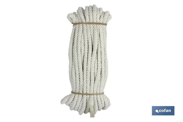 Sandow Pour Bache Corde élastique/tendeur - Blanc 6 Mm Longueur 20