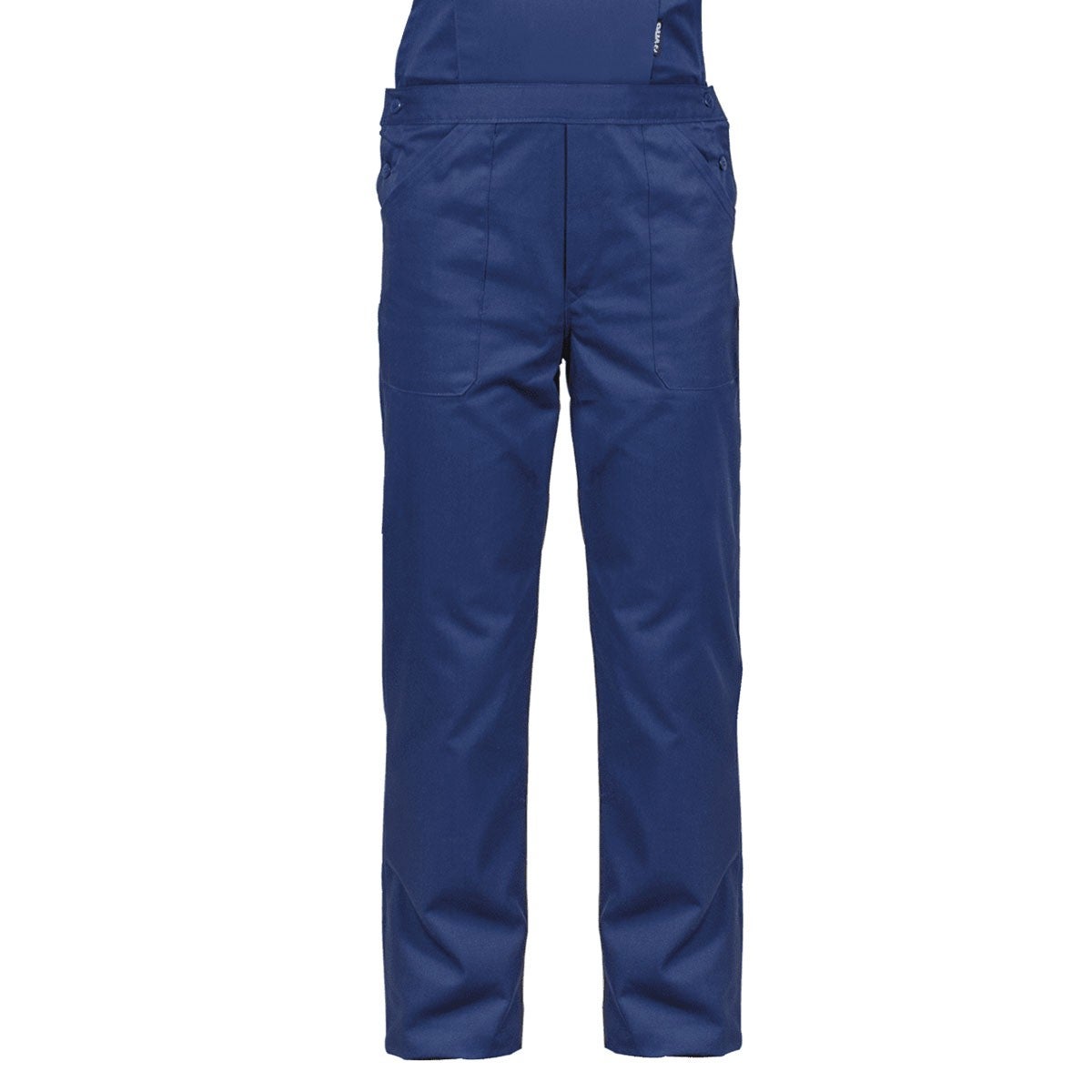 Salopette de travail Bleu marine Taille 42 Polyester / Coton 7 Poches Sangles épaules reglables VITO - 3