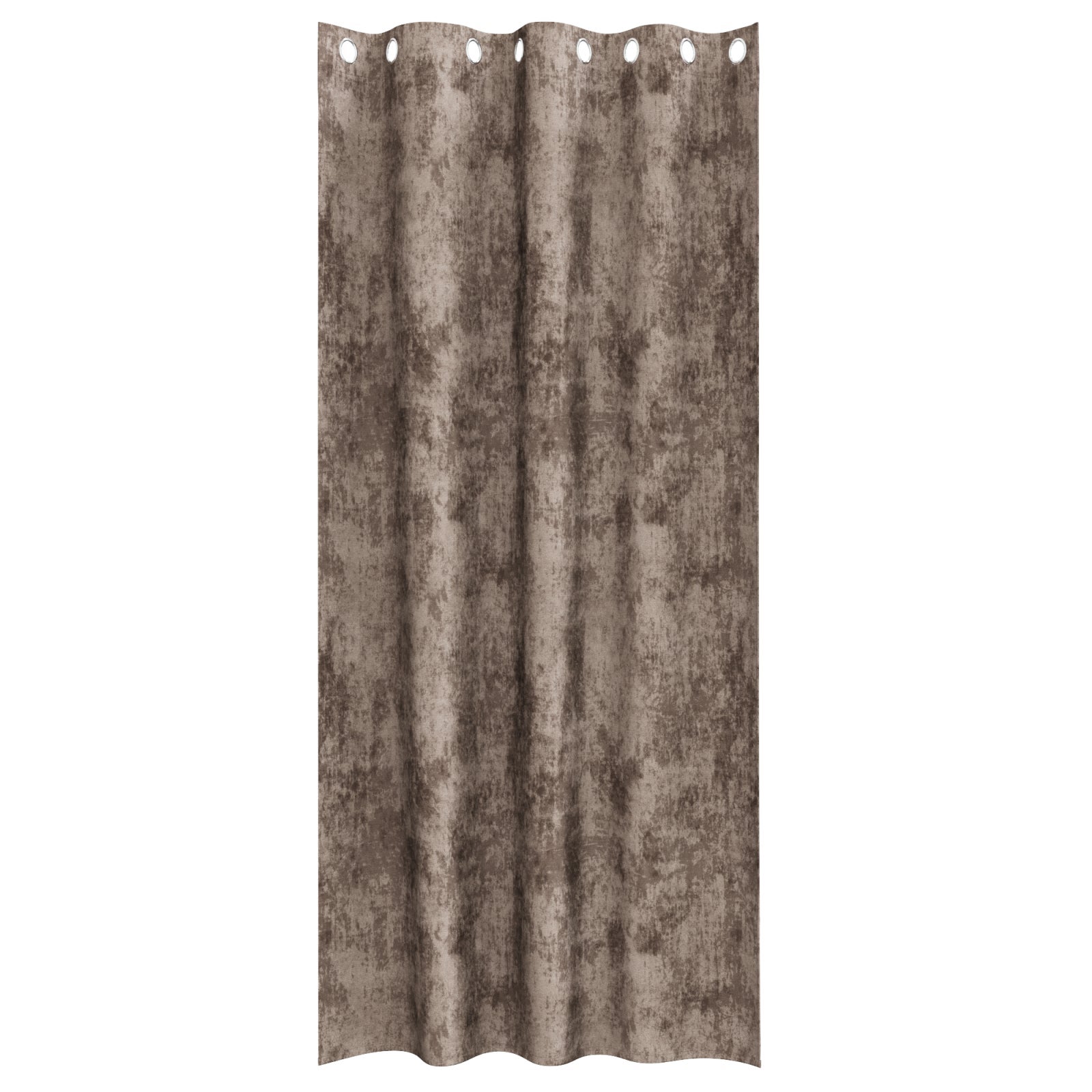 Zasłony z weluru 2 pcs Cappuccino 245 x 140 cm Aksamit vidaXL