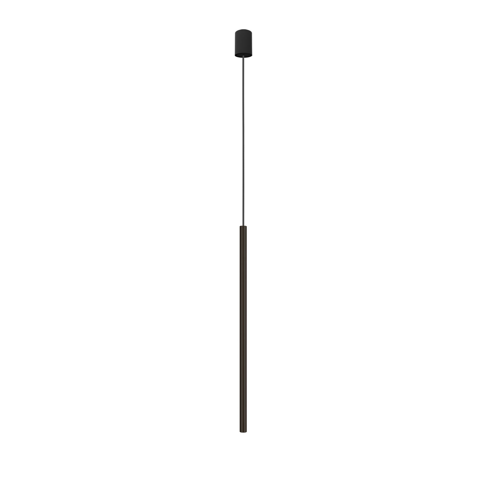 Lampa wisząca Laser czarna 1xG9x10W punktowa tuba wym: 205 x 5,5 x 5,5 cm metal Nowodvorski Lighting