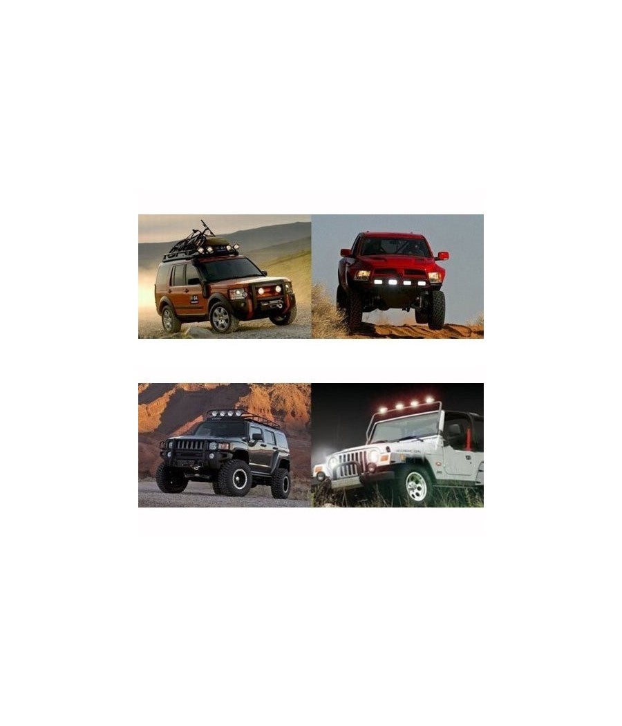 Trade Shop - 2 X 27w Led Work Luce Lampada Faro Da Lavoro Faretto Auto Barca Suv Dc 12v 24v - - 3