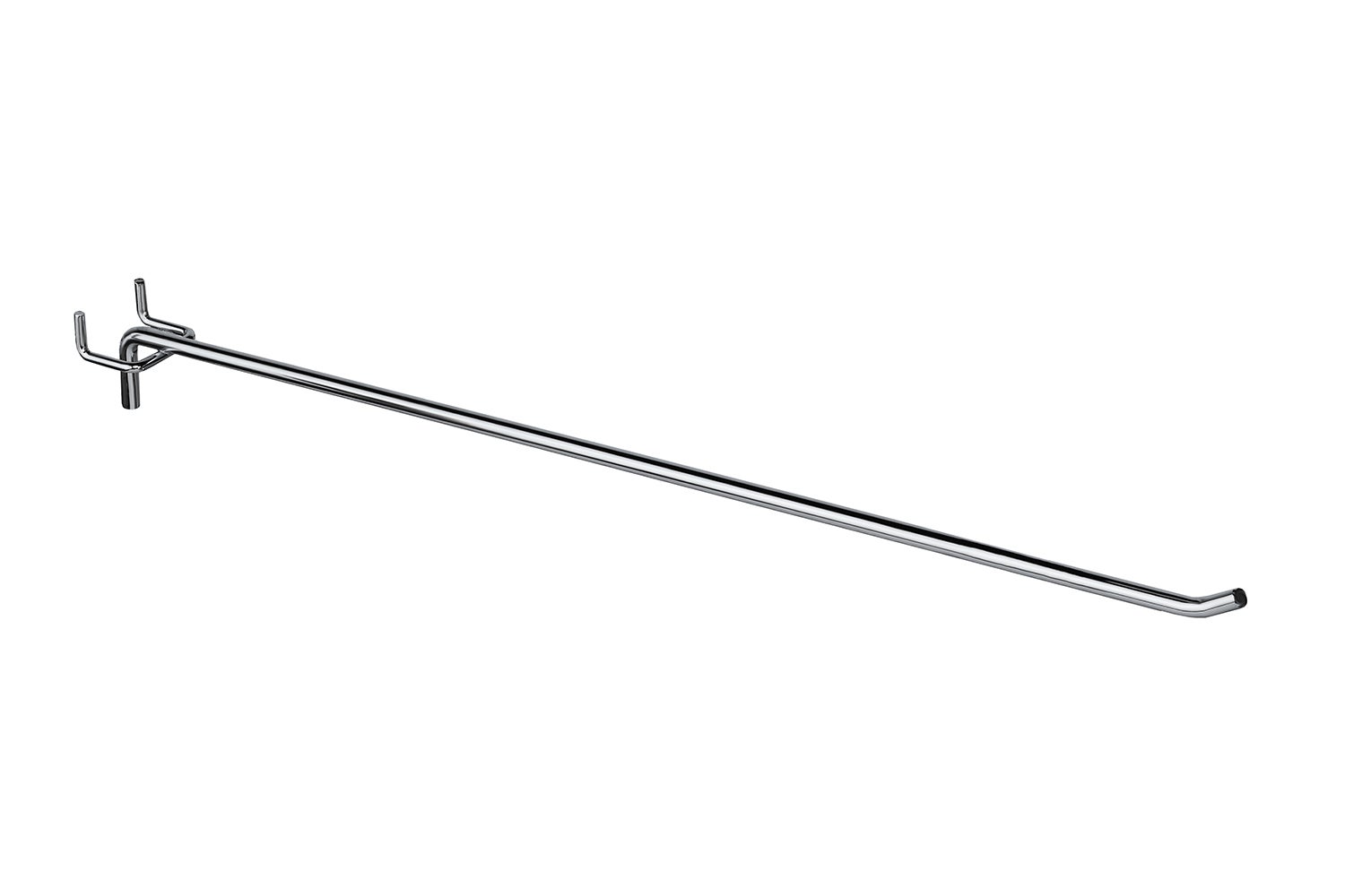 Zestaw 100x Zawieszka pojedyncza europerforowana 40cm fi6 srebrny KTD