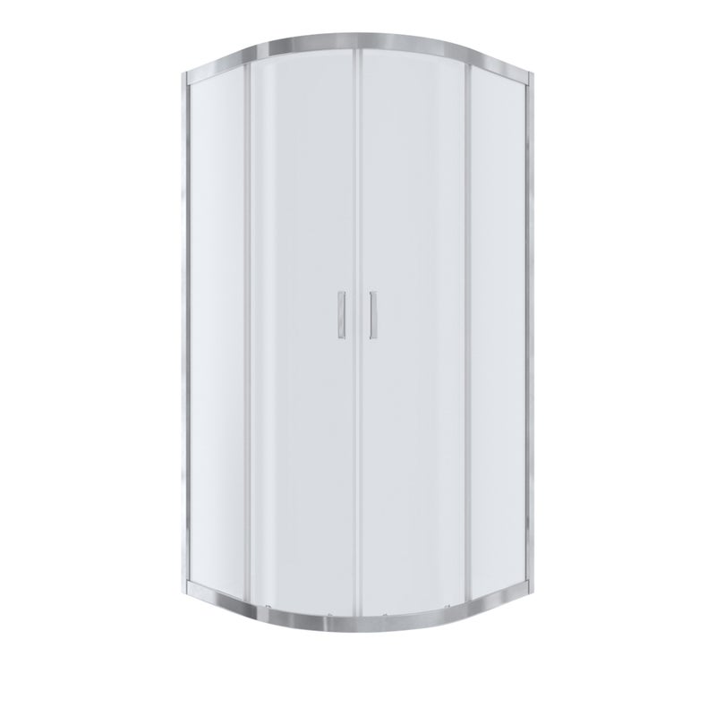 Kabina prysznicowa NAMELESS Durasan 90x90 chrom półokrągła wysoka 1szt.