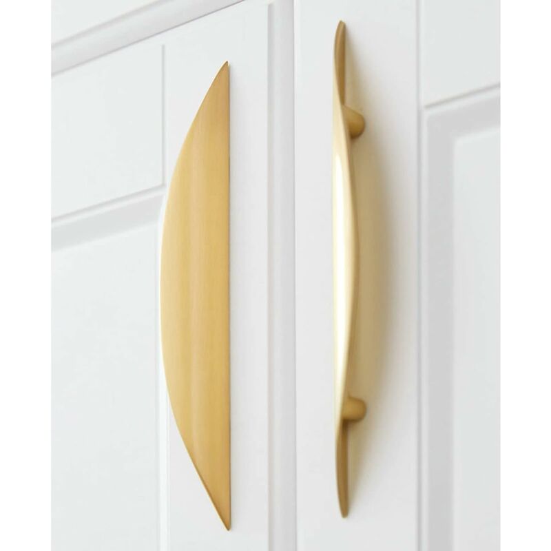 Lot De 5 Poignées En Bois Brut Pour Tiroir De Cuisine, Tiroir, Armoire, Placard 160 Mm