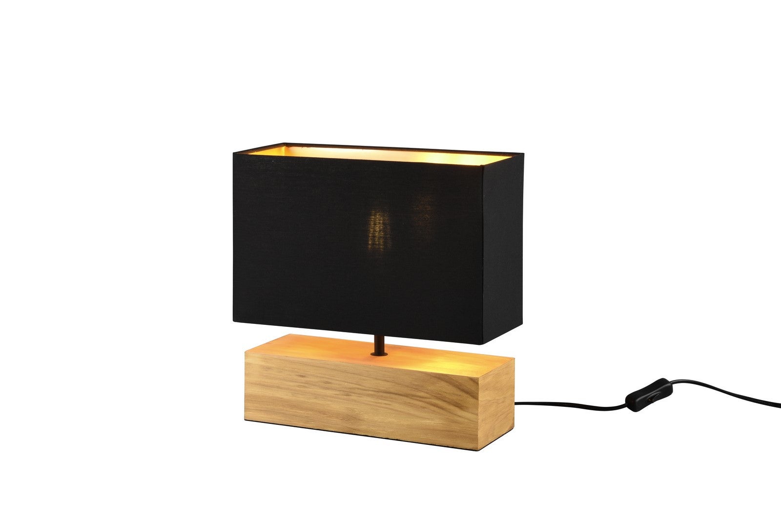 Lampa stołowa WOODY drewniana RL R50181080